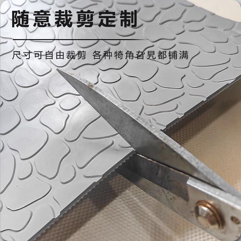 宝石纹加厚地垫防火阻燃防滑垫工厂车间超市停车场防潮耐磨地胶