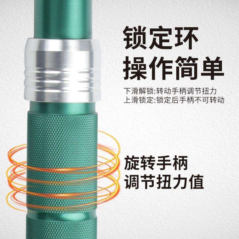 德国精装进口长鹿扭力扳手可调式公斤板子高精度数显扭矩扳手汽修