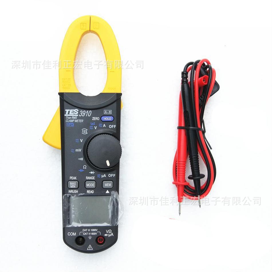 泰仕TES-3910交直流钩表(DC/AC 1000A电流钳表)
