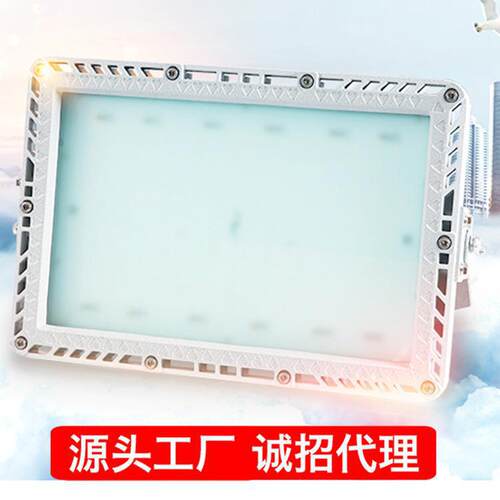 加油站led防爆泛光灯投光灯户外防水车间50W100W200W厂房油漆照明