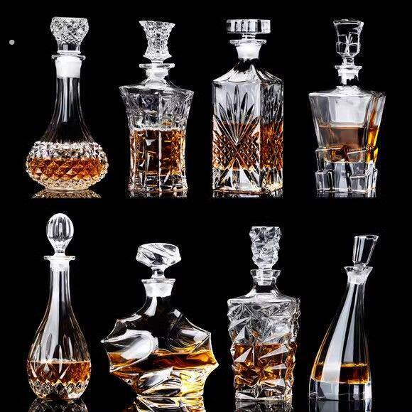 酒瓶存酒专用高颜值玻璃酒瓶空瓶高档密封泡酒瓶红酒瓶洋酒瓶醒酒图片