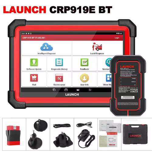 X431 CRP919E/BT汽车诊断工具OBD2 ECU编码CANFD DOIP 31+重置