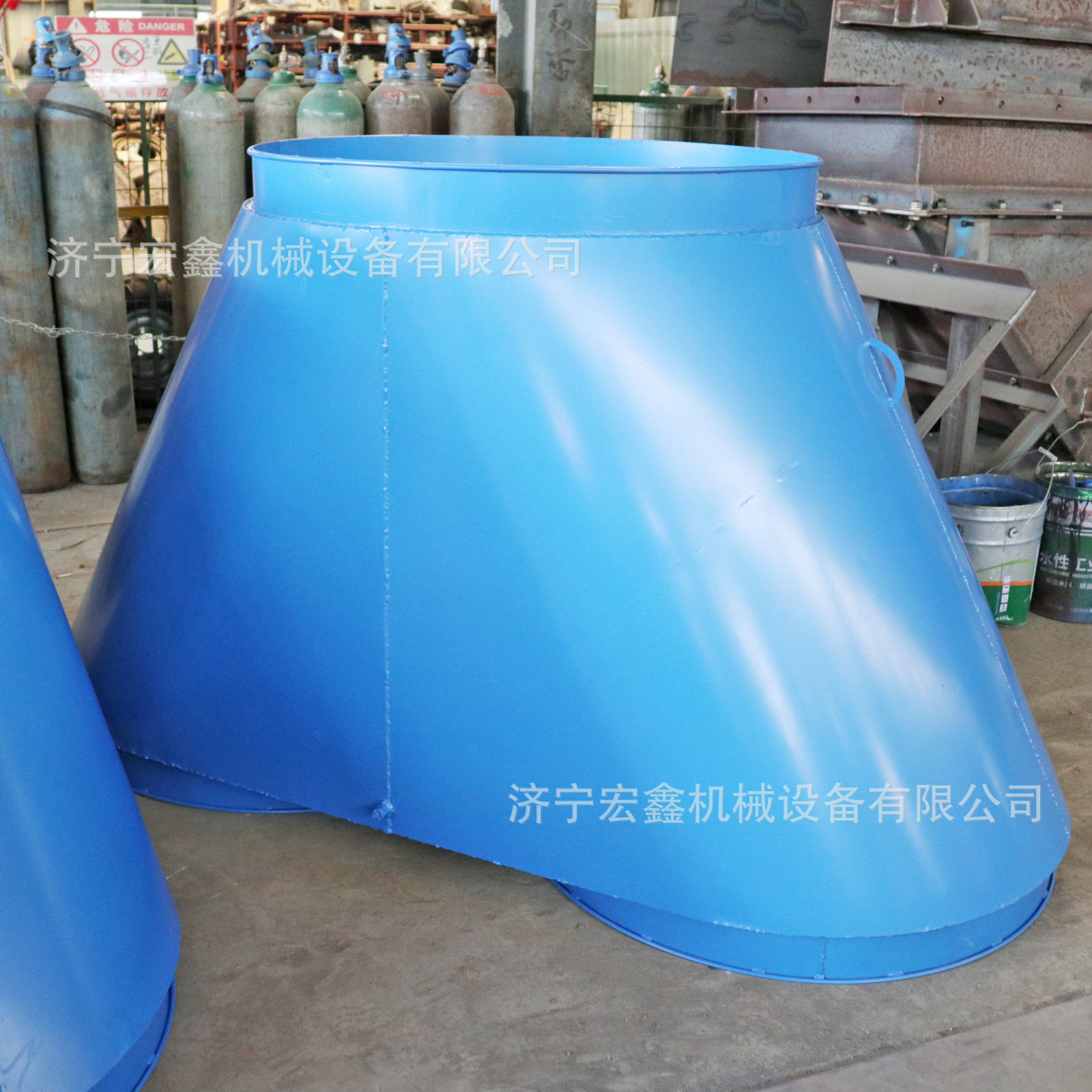 矿用风筒风流切换装置铁质分流器DN800煤矿用风筒分风器