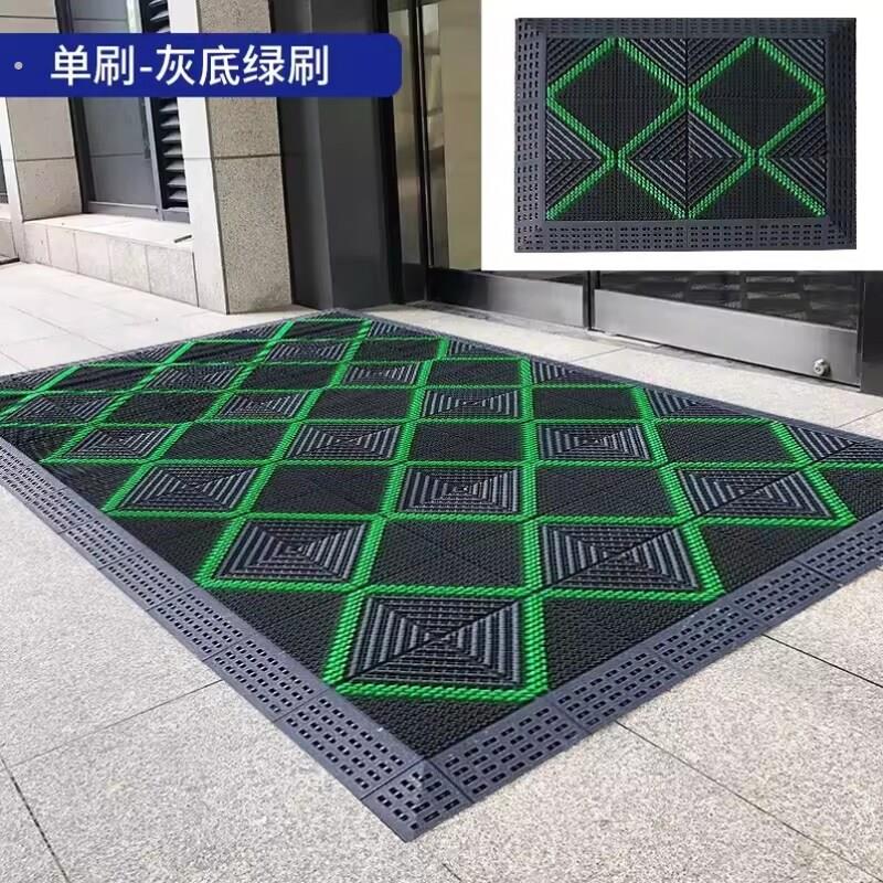 免打理地毯卧室户外门口防水防滑地垫室外庭院拼接脚垫塑料镂空门