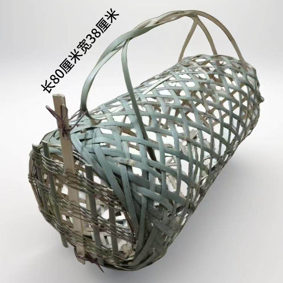 纯手工竹制作绿色无污染家用鸡笼乔迁长方形鸡笼子宠物手提笼