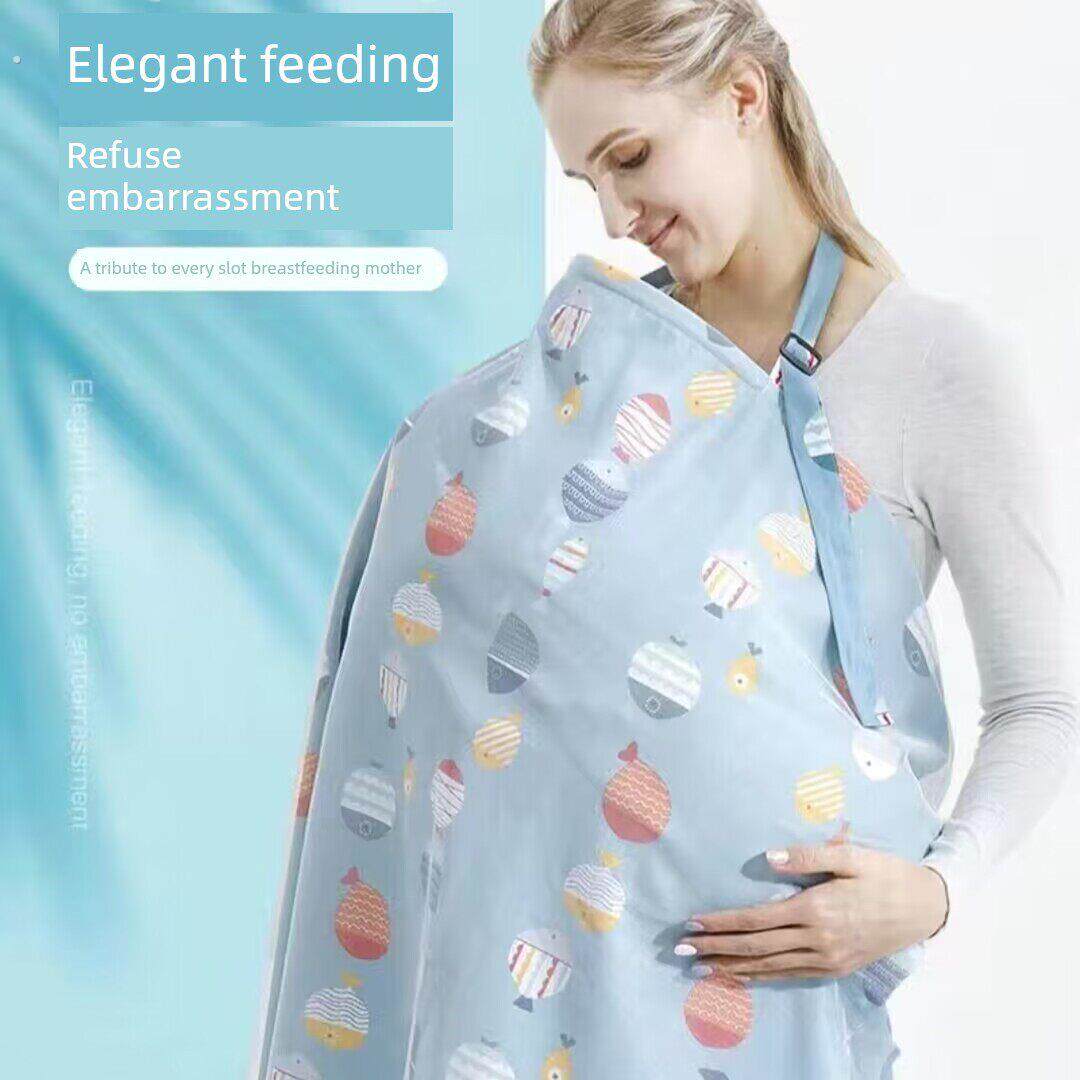 母乳喂养遮羞布夏季孕妇产后出游护理巾罩斗篷多功能罩防暴露神器