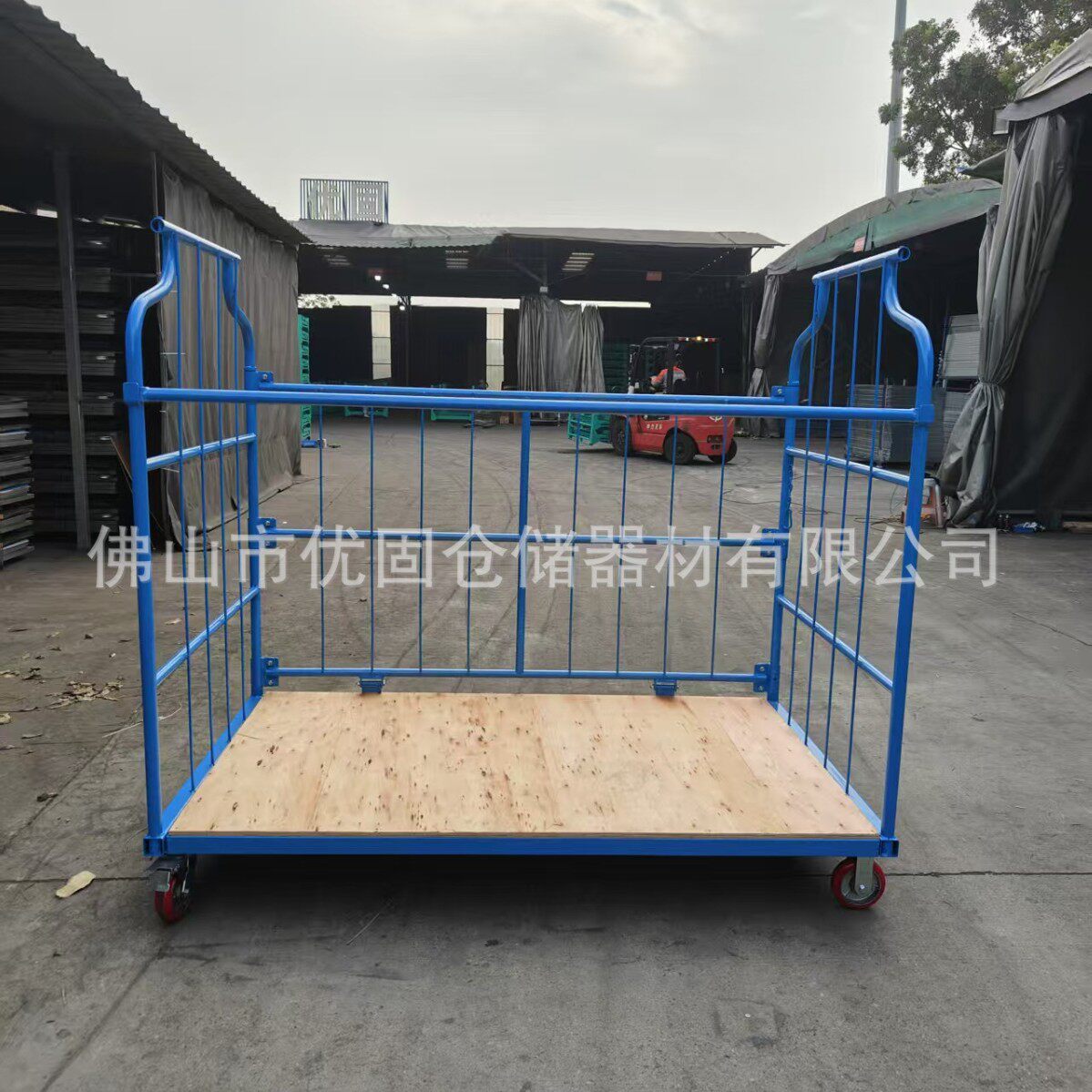 折叠式家具沙发推车周转架货架带脚轮推车存储沙发架周转物流台车