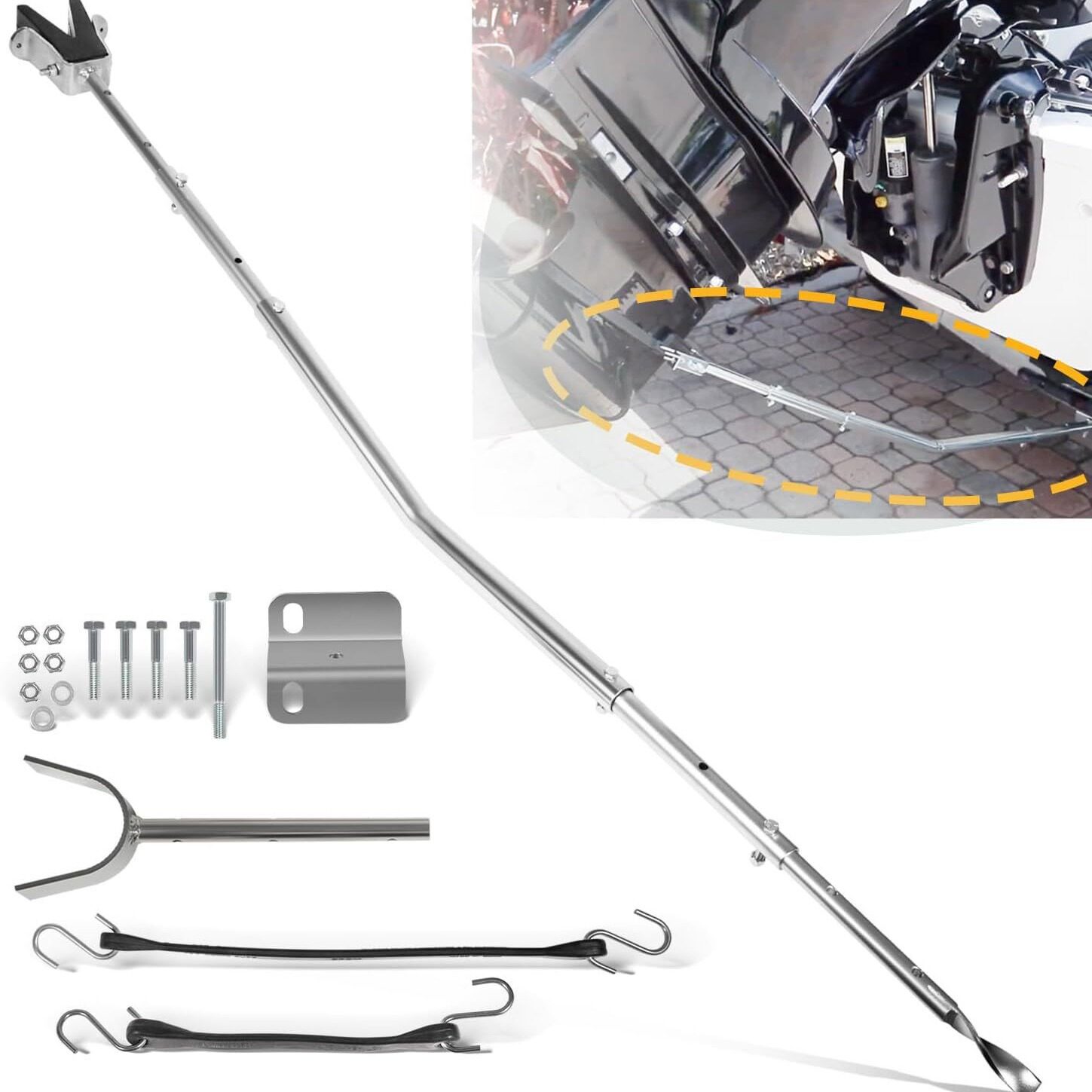 船外机橡皮艇冲锋舟马达支架固定座boat Motor Mount