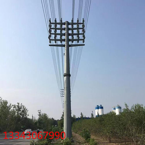 耐张电力钢杆 输电钢管塔 钢管杆 钢制电线杆 地脚螺栓批发