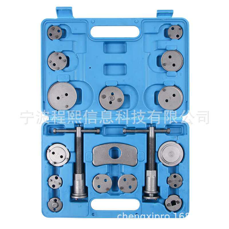 18件碟式刹车分泵调整器组/刹车片拆装工具/刹车分泵调整组汽保