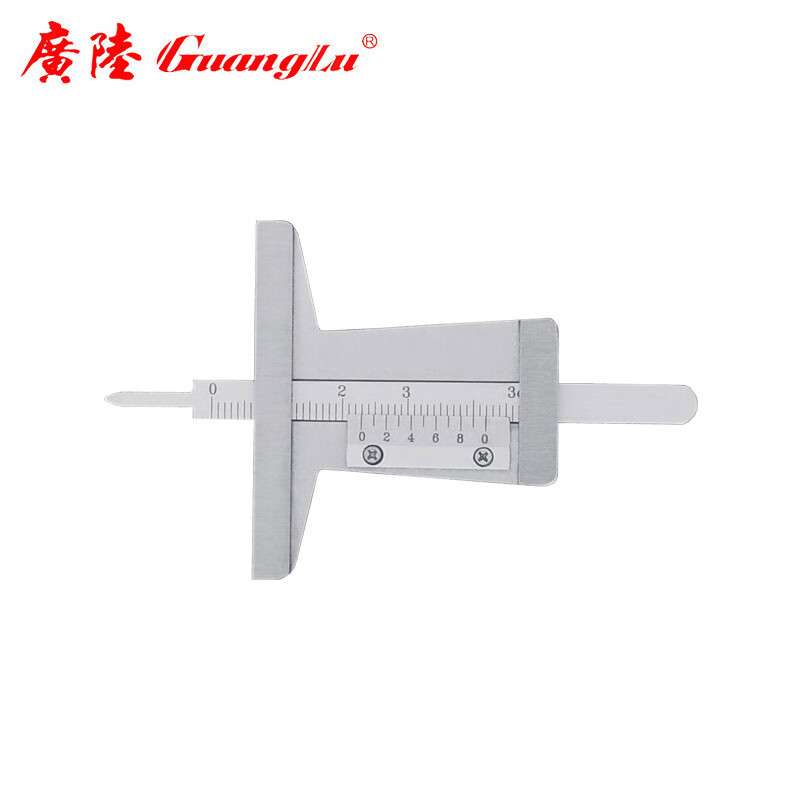 广陆 游标轮胎花纹深度卡尺 157-030