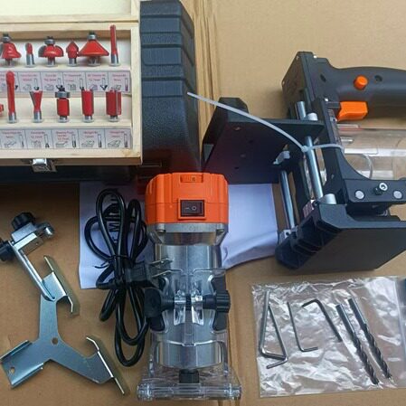 电动修边机110V/220V调速电木铣木工神器雕刻机大全二合一开槽机