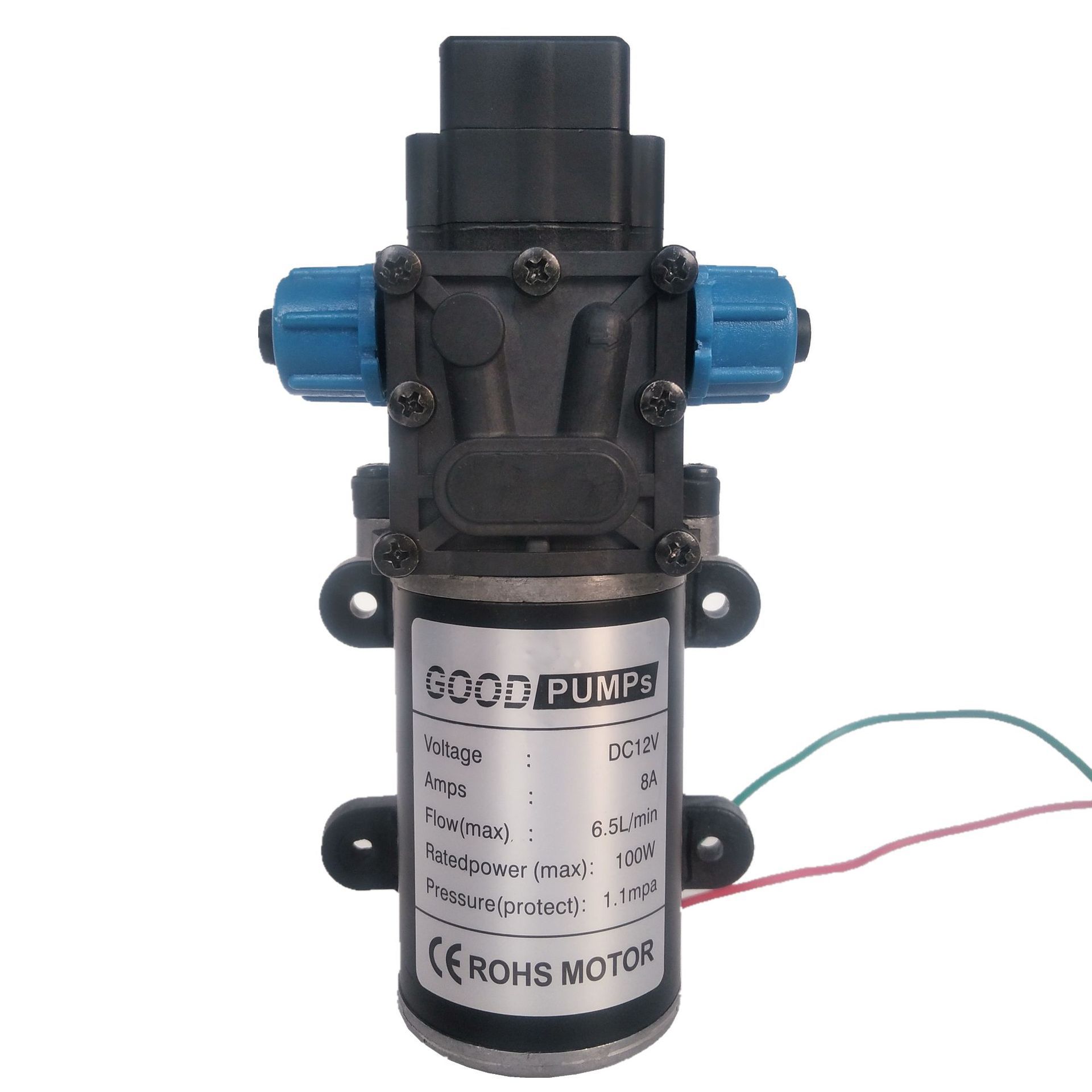 DC12V100W微型薄膜水泵智能开关