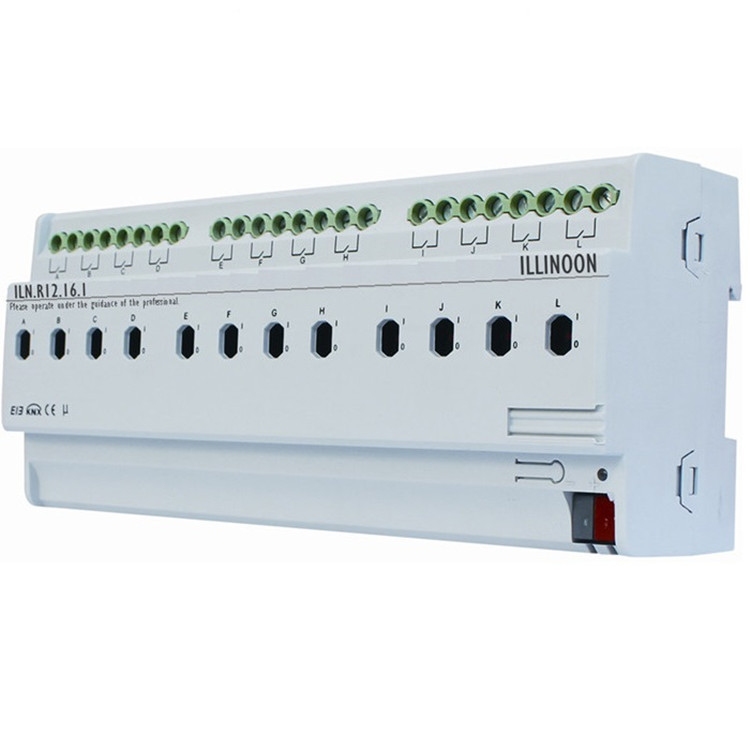 KNX12路16A智能照明开关执行器