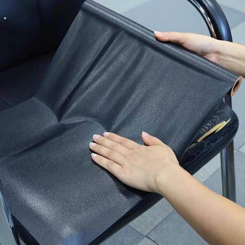 皮椅套罩带扶手老板椅坐垫翻新办公椅电脑转椅皮座椅套皮革修补贴