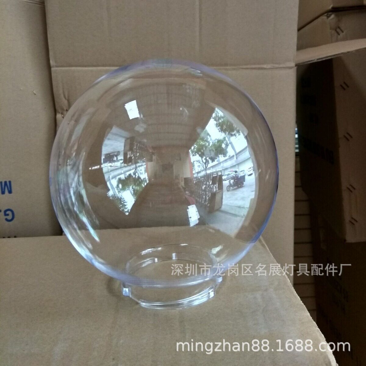 直径400MM透明亚克力不易碎灯罩