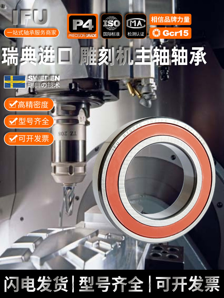 进口雕刻机电主轴H7000-P47