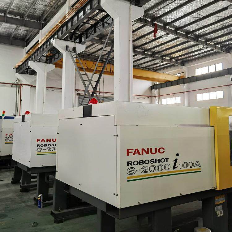 现货2台出售全自动FANUC发那科100吨注塑机100T注塑成型机