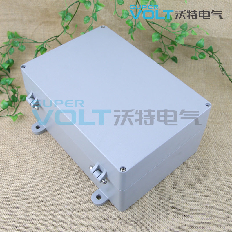铝防水盒340*235*120合页铰链型金属防水盒金属铸铝接线盒