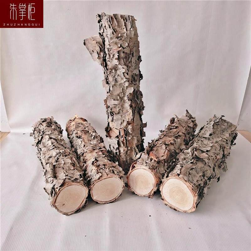 这是枫桦木枫桦树桦木原木铁桦原木装饰树隔断橱窗隔断湿木料