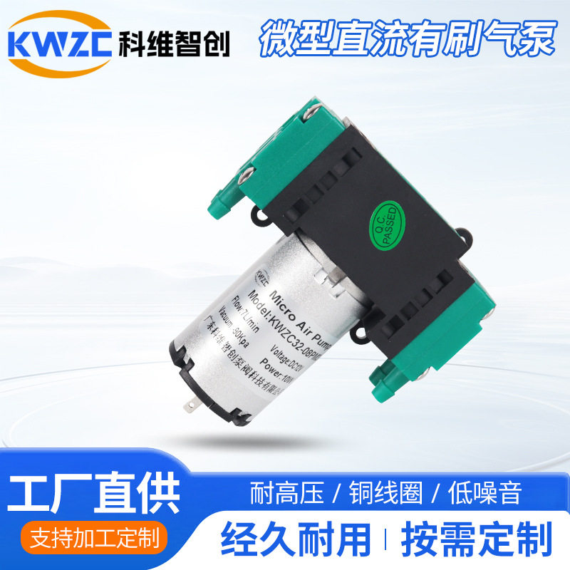 微型隔膜电动气泵12V增压