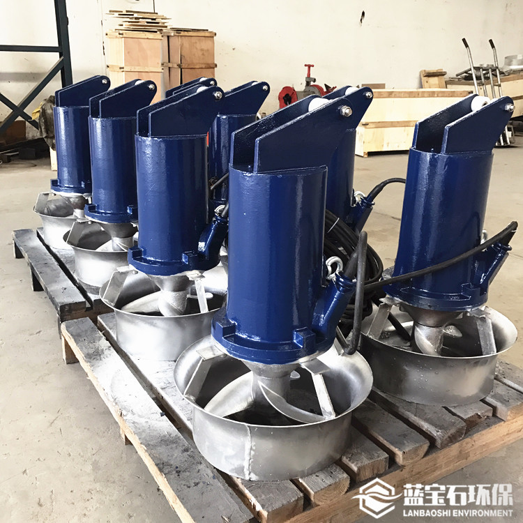 3kw潜水搅拌机铸铁材质开票多少钱 备用更换污水推流泵潜水式现货