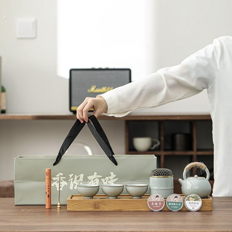 故宫文创商务礼品定制实用高档茶具送客户领导长辈年会伴手礼盒装