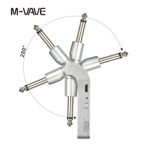 M-VAVE WP-1无线音频传输 电木吉他音箱连接器收发器6.5