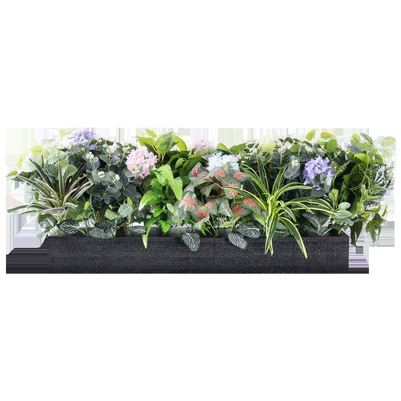 户外假花仿真花室外塑料假绿植隔断花草植物装饰花池花箱庭院花槽
