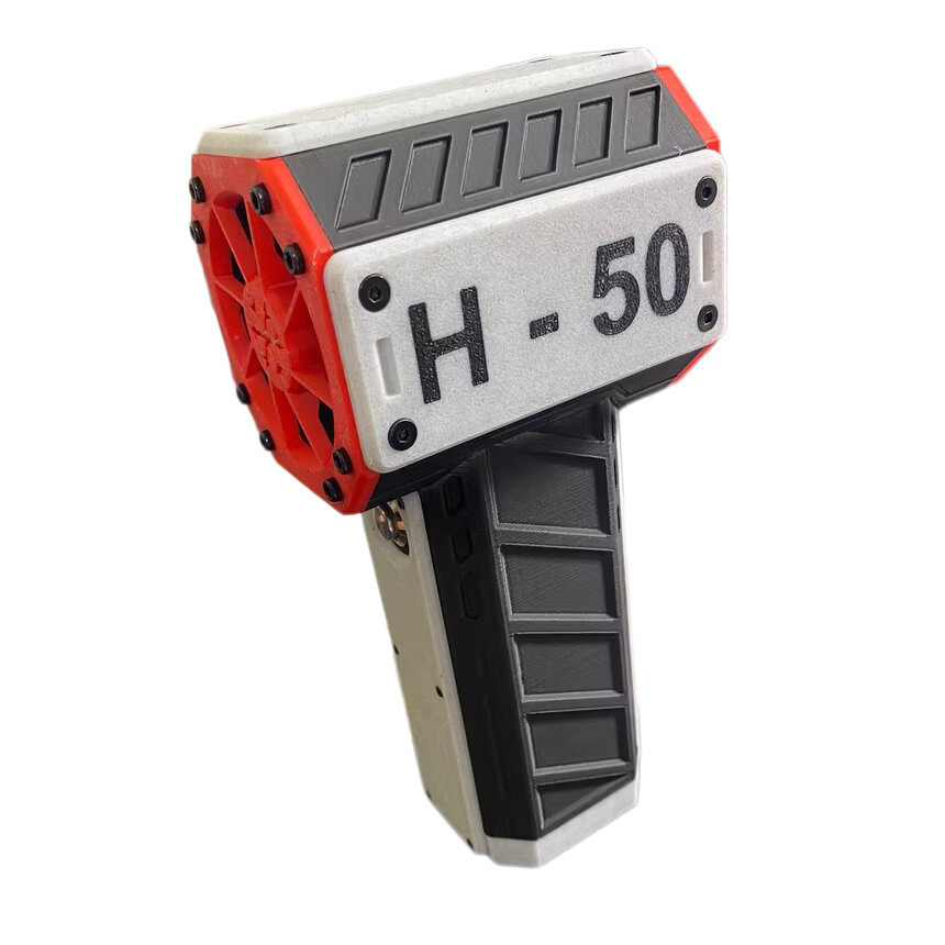 H-50暴力风扇洗车吹水吹雪涵道吹风机手持工业暴力涡轮风扇