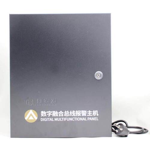 艾礼485总线报警主机AL-7416E工程有线网络周界红外总线防盗主机