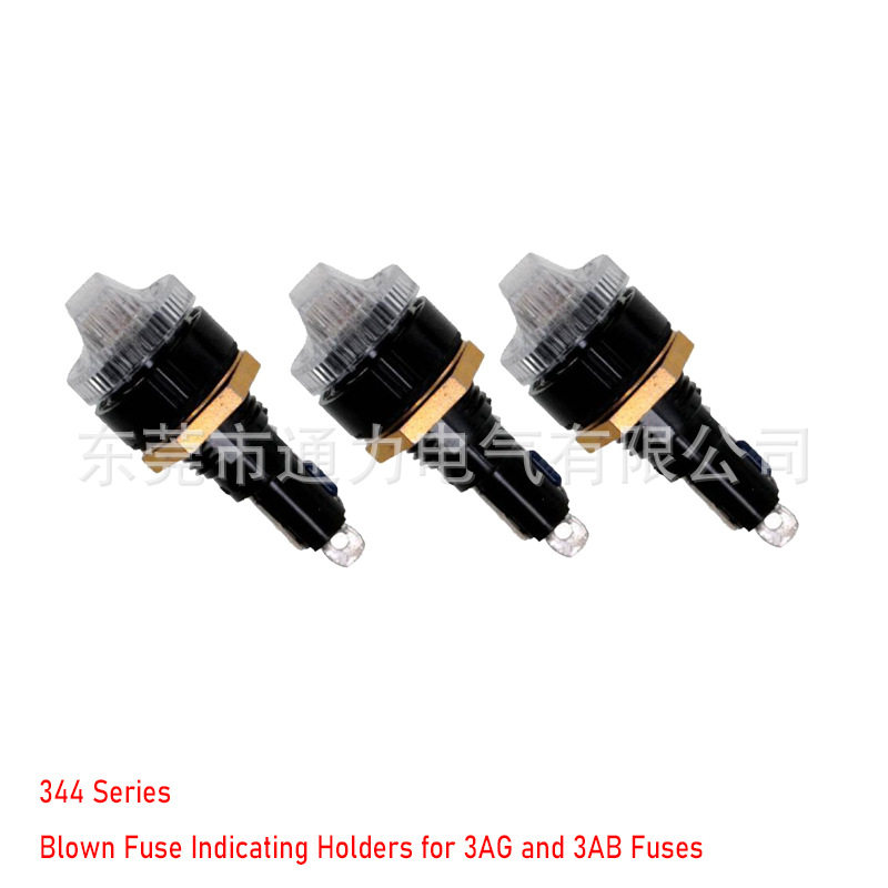 现货Littelfuse力特保险丝底座0344250H带LED指示灯 250V电压