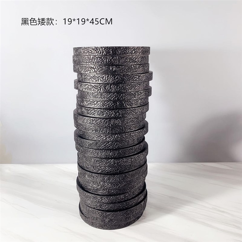 意式创意花瓶设计师陈列售楼部大堂样板间电视玄关柜软装饰品