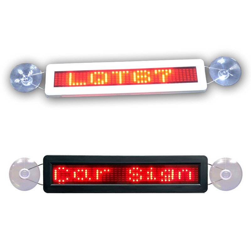 迷你7x40/48点吸盘橱窗车载显示屏LED car sign