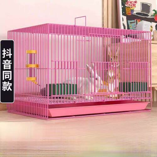 兔子笼家用特大号幼兔小兔笼荷兰猪笼小鼠笼龙猫笼室内带厕所兔笼