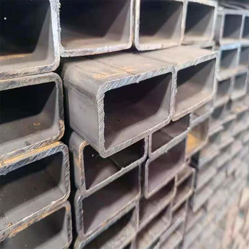 镀锌方管钢材方钢管瓦支架搭棚建筑工地方通铁管方型管4*6支撑架