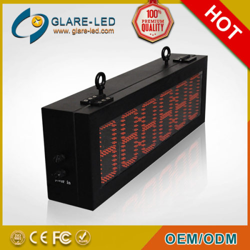 户外防水LED时间屏正倒计时