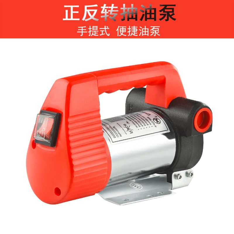 厂家直销12V24V220V电动抽油泵柴油抽油泵小型煤油油桶泵设备