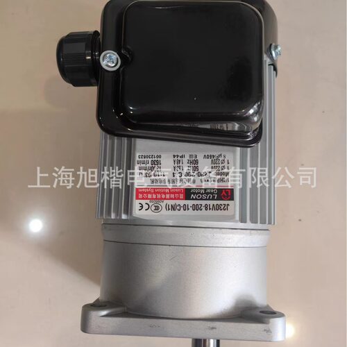 LUSON减速电机1Φ220V1.65A