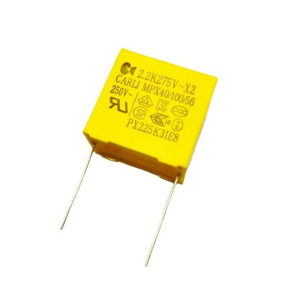 工厂直销X2 SRD 安规电容 275VAC104K 0.1UF 100NF 脚距P10MM