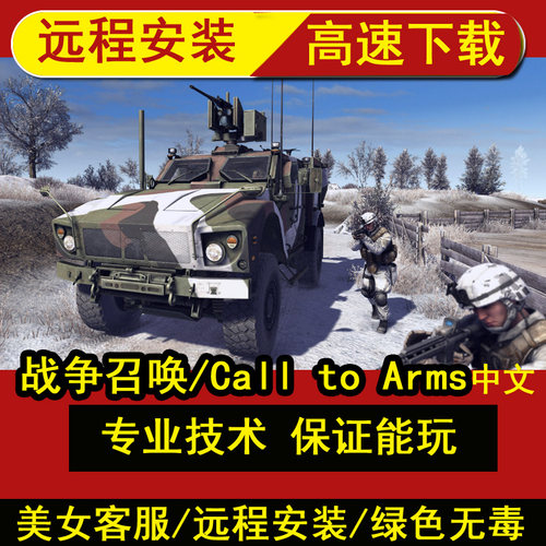远程安装战争召唤/Call to Arms策略战旗PC电脑单机游戏合集