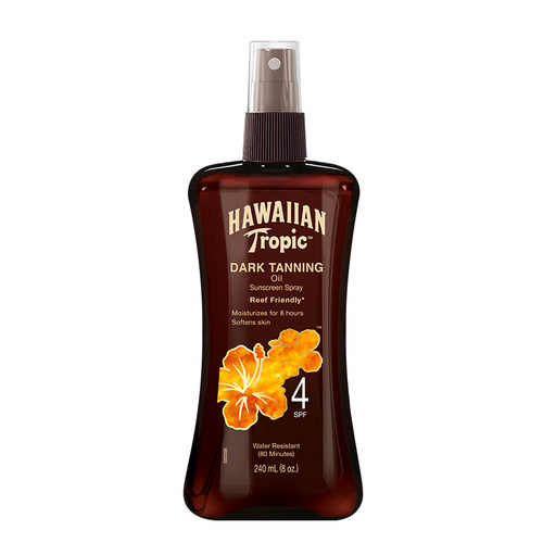 Hawaiian Tropic助晒美黑油240ml+晒后保湿乳液60ml