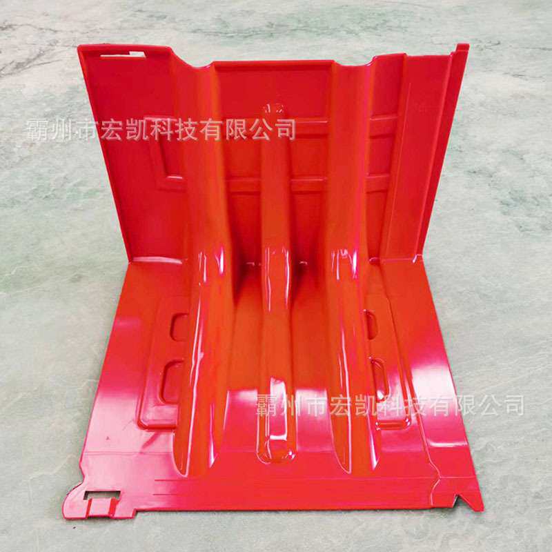 ABS塑料挡水隔板户外防洪堵水墙防水挡板红色 L型防洪板防汛挡水