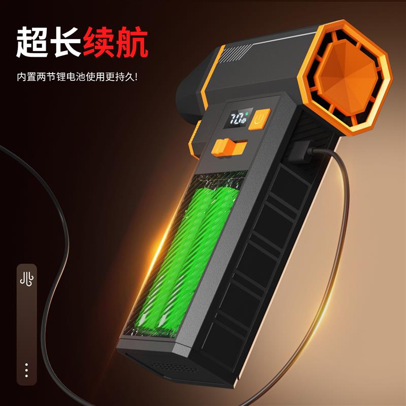 工业家用13万转无刷电机大功率吹风机吹尘器无线充电便携式鼓风机