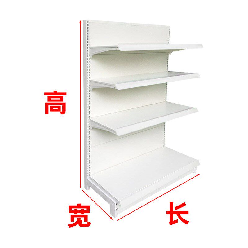 广东单面洞洞板展示架单面双面五金店便利店货架 超市货架