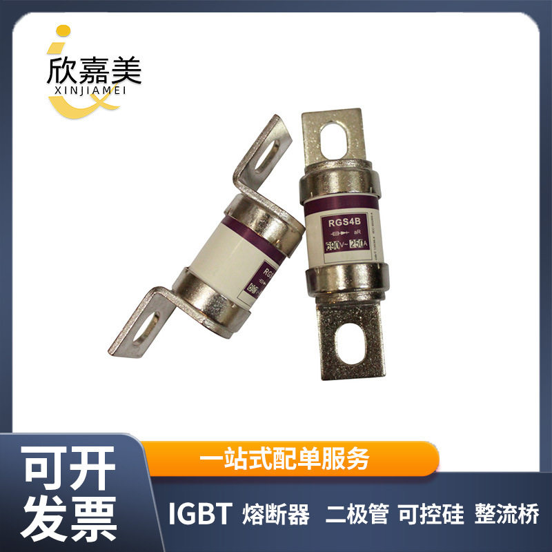 茗熔RGS4B aR 690V/250A 100A110A125A150A160A低压快速熔断器图片