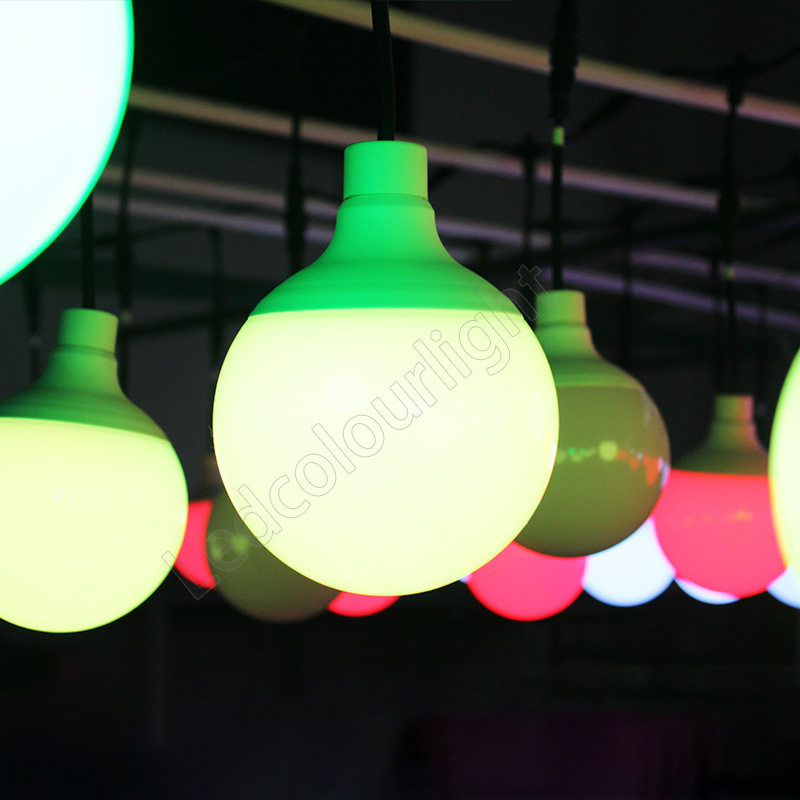 120mm DMX RGB LED球泡灯  公园商场装饰  星空艺术馆 氛围灯