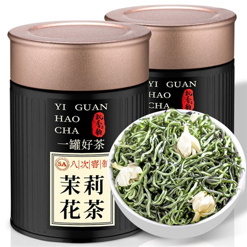 飘香韵 特级5A茉莉花茶浓香型 四川飘雪2026新茶茶叶自己喝共250g