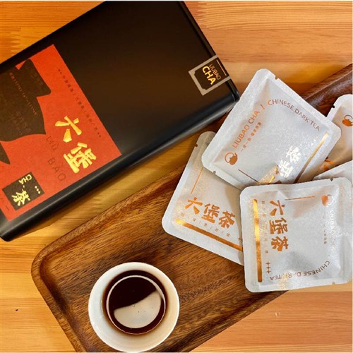 金奖茶王六堡茶正宗广西梧州黑茶可携式焖茶暖胃原叶袋泡茶叶小包