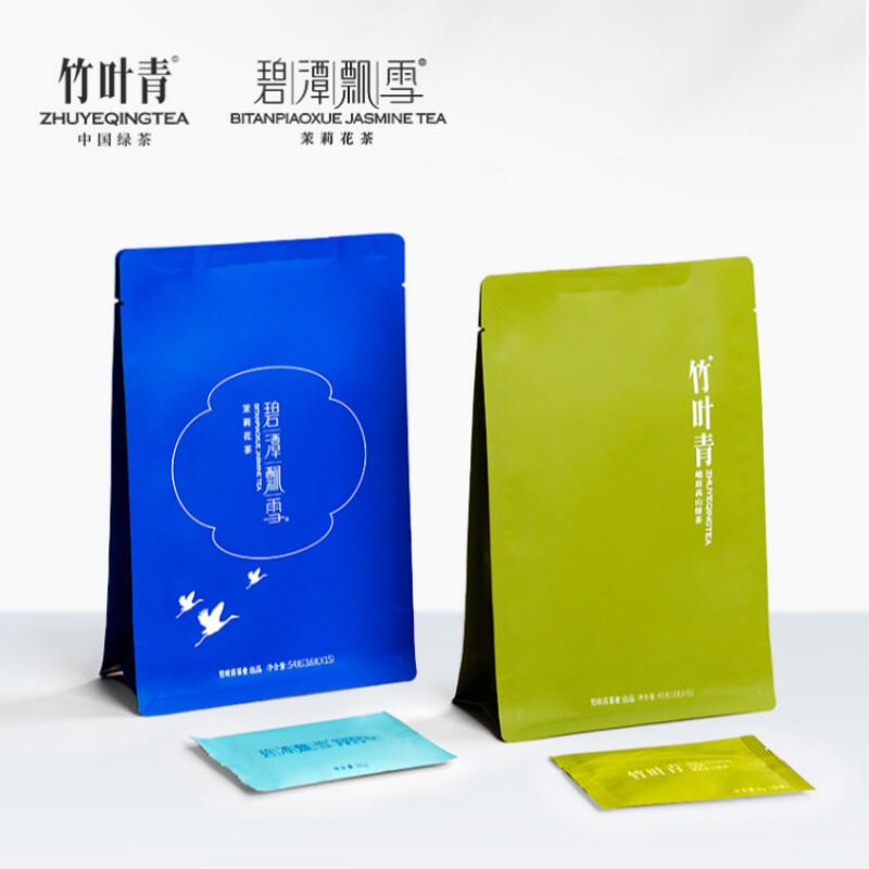 碧潭飘雪茉莉花茶竹叶青2025年新茶绿茶特级品味茶叶自饮独立袋装